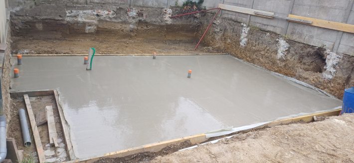 Coulage de dalle en béton