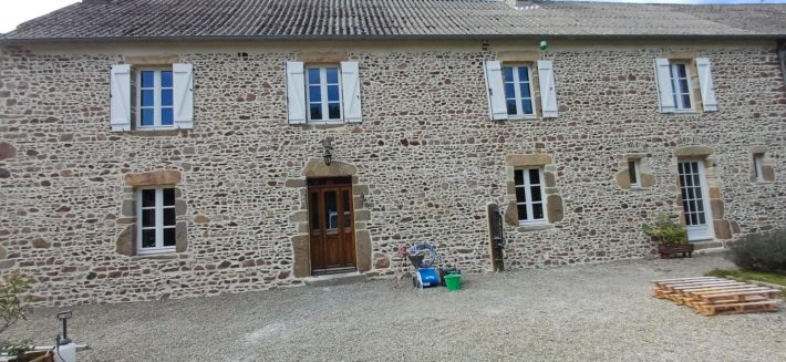 Mise en place de joints extérieur